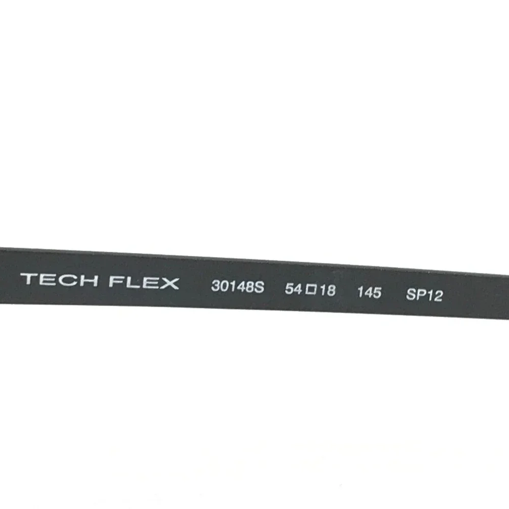 Tech Flex Eyeglasses Frames 30148S SP12 Grey Blue Square Full Rim 54-18-145